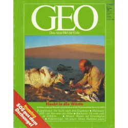 Geo Nr. 12 / Dezember 1990 - Flucht in die Wüste