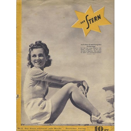 Der Stern Nr.14 / April 1939 - In froher Erwartung des Frühlings Der Stern Nr.14 / April 1939 - In froher Erwartung des Frühlings